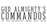 God Almighty's Commandos merchandise store - Home